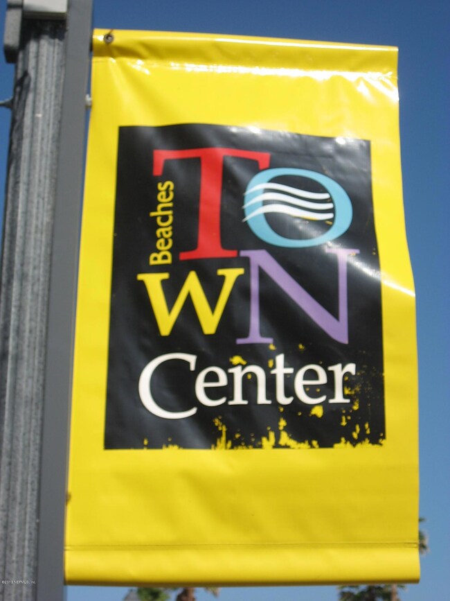 Beaches Town Center Banner