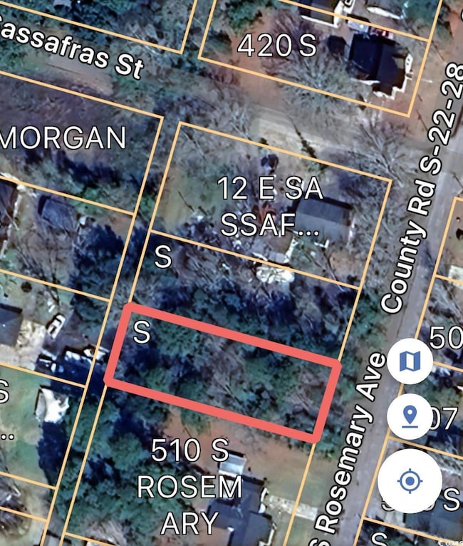 Map of property location