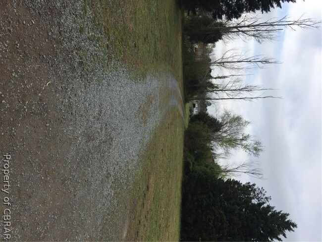 Driveway coming into home.