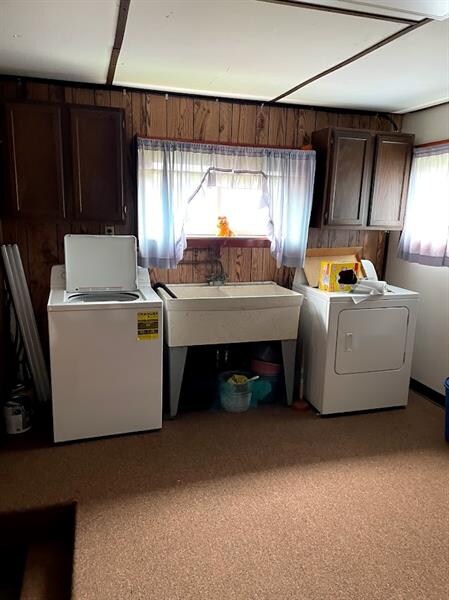 Laundry area