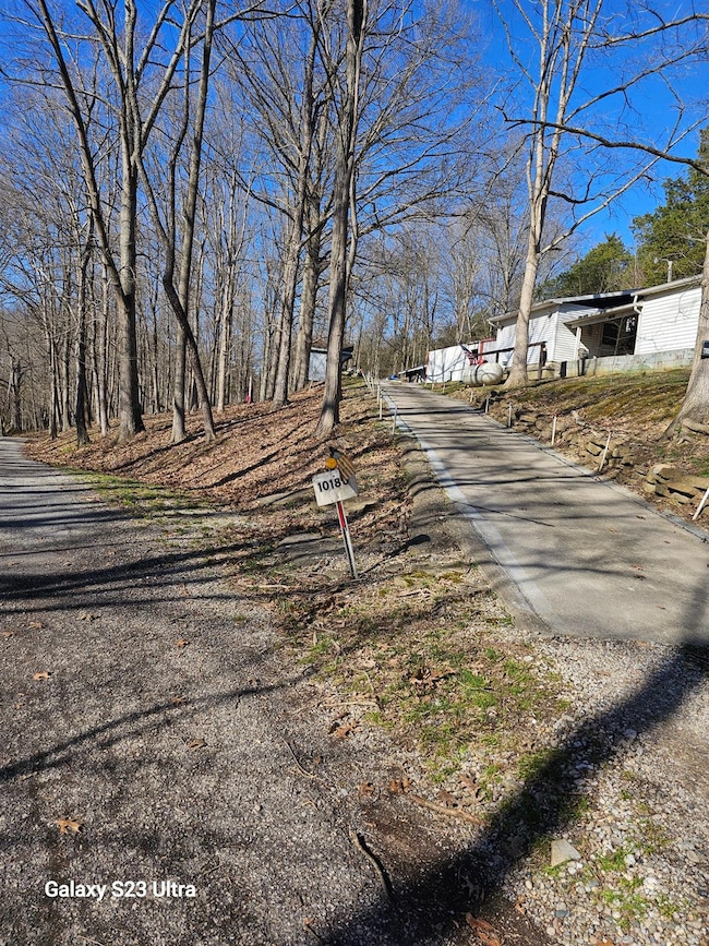 Hunts Crk Rd to Left and Drive up to property