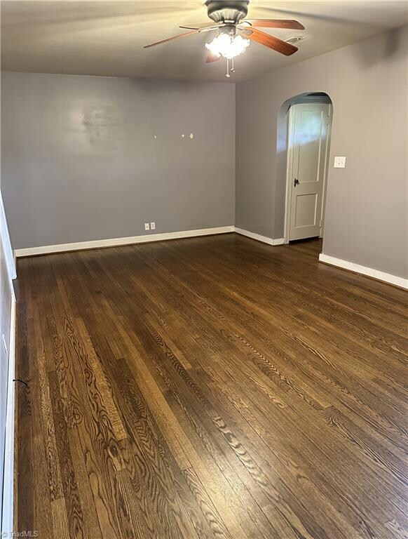 Length of living room