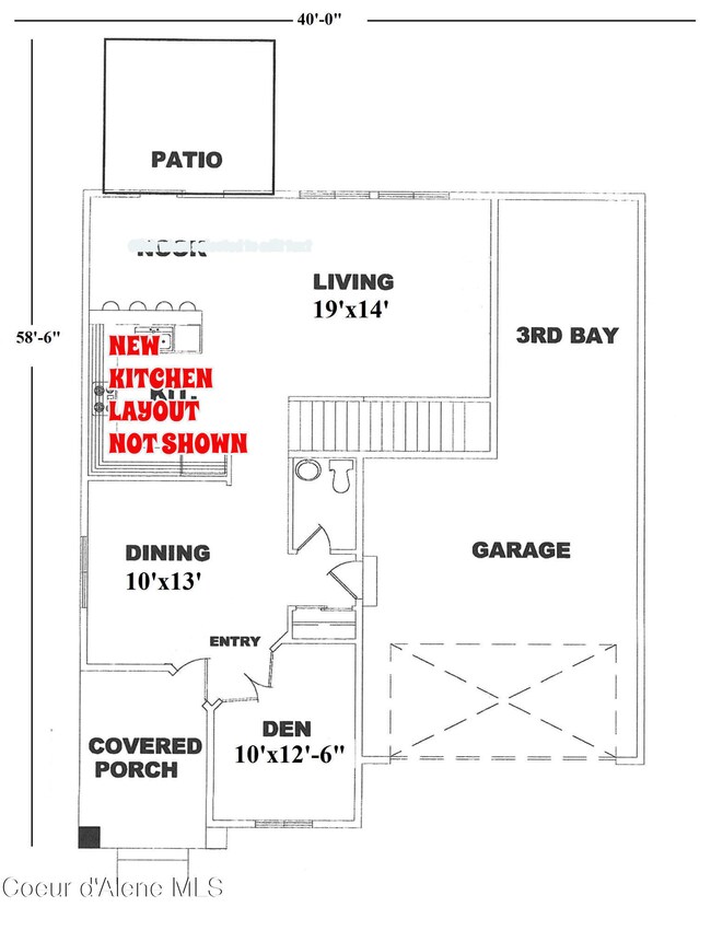 Clearwater Main Floor Plan. with patiojp