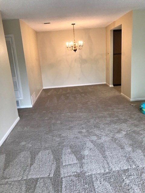 Separate dining space with easy access to kitchen 