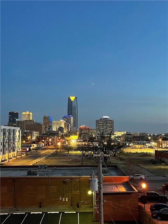 Rooftop view of downtown