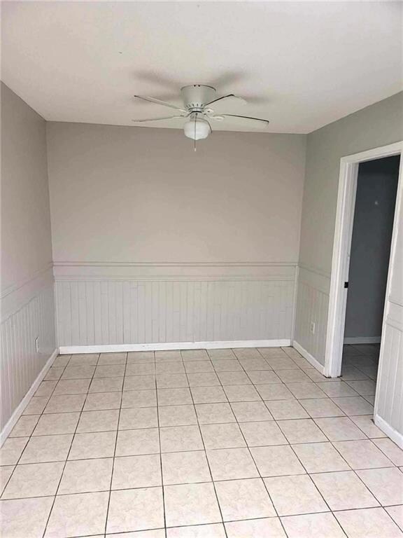 dining off kitchen, door to laundry room