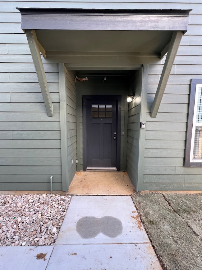 Entrance to property