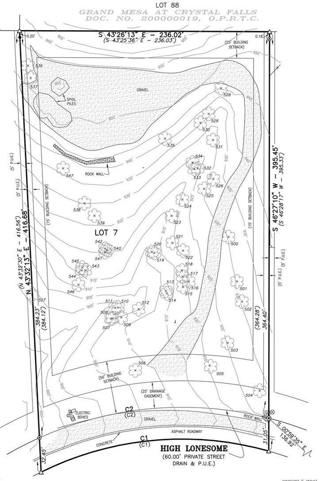 Parcel map