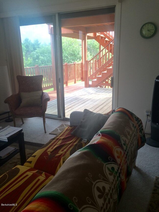 Living room to deck