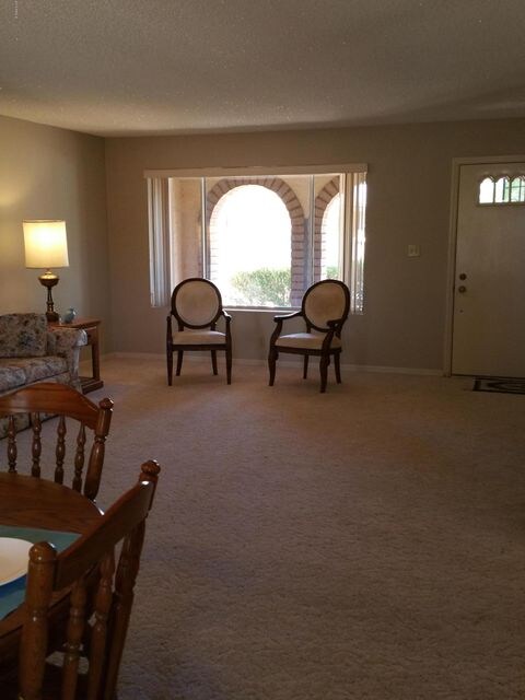 Living room from dining room
