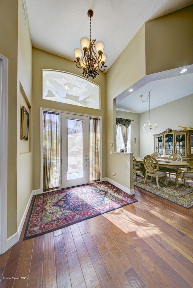 Foyer View & Formal Dining Room