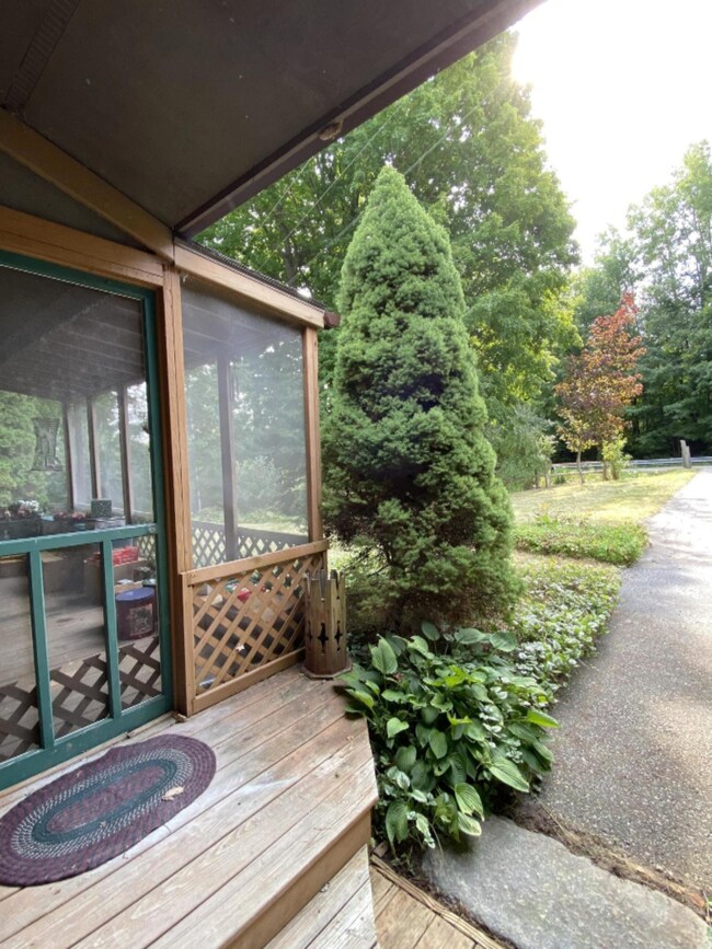 Screened porch