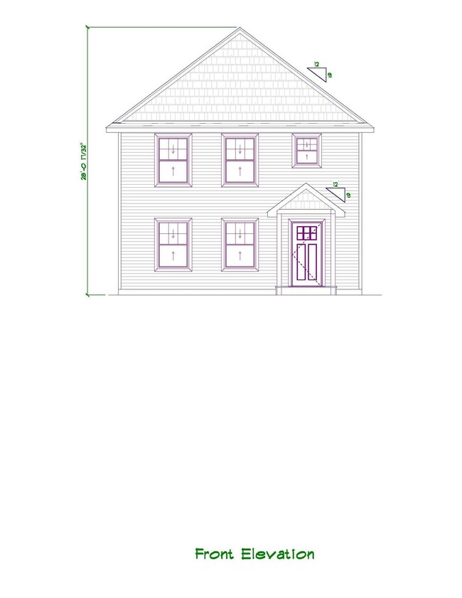 1 Ritz Ave. front elevation