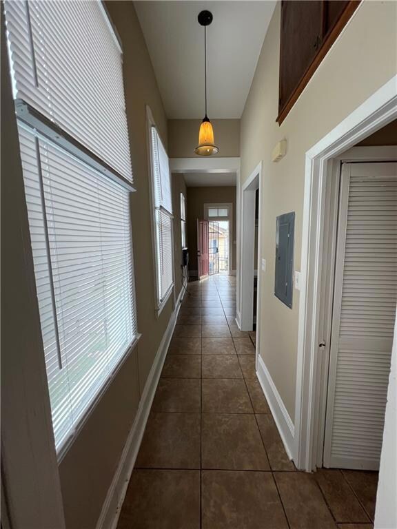 Hallway for privacy