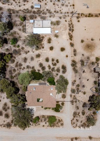 Drone photo of entire property