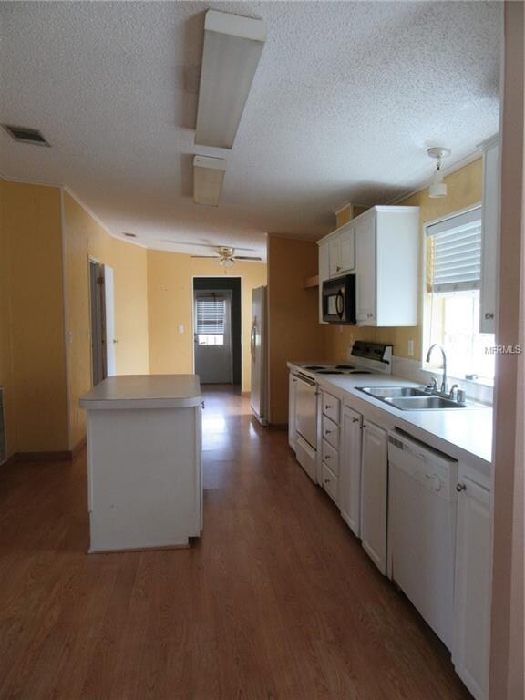 View towards walk-in pantry and laundry room.