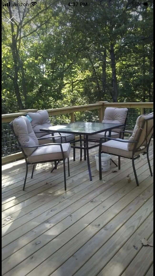 Back deck