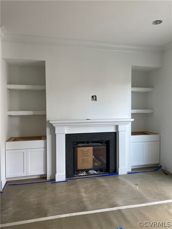 Actual Home - Direct-vented gas fireplace with lea