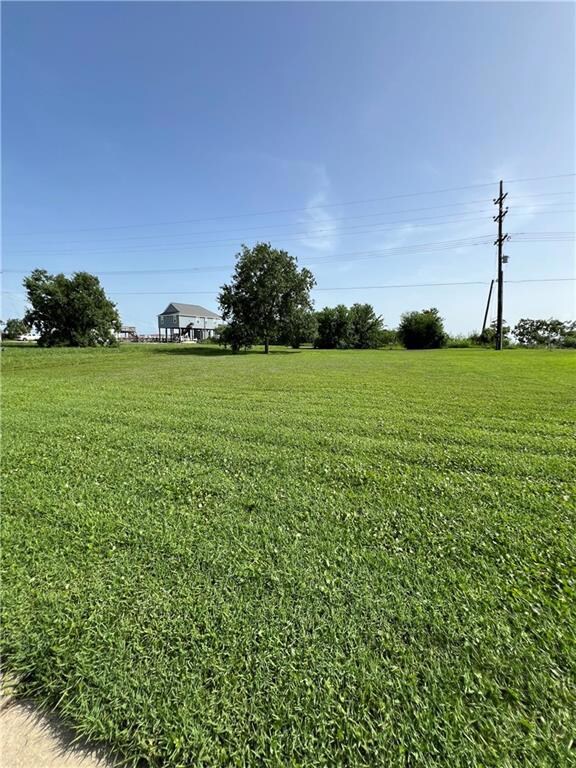View of the lot from the back looking towards the East