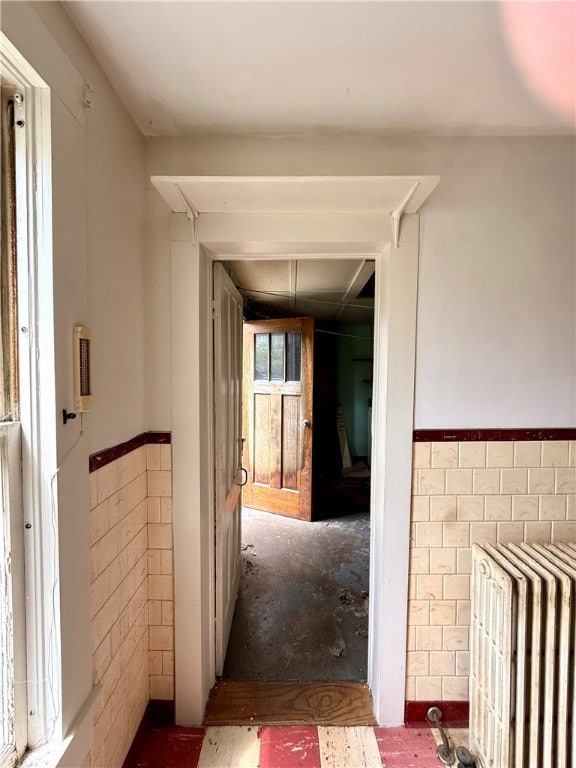 Kitchen into mudroom/laundry