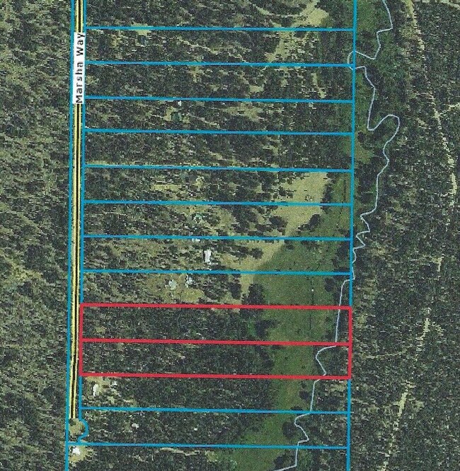 Marsha Way Aerial Map