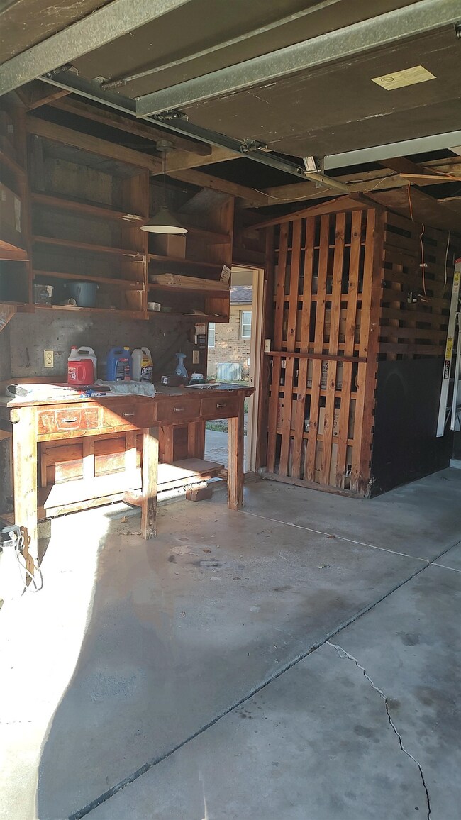 Storage Room in Carport