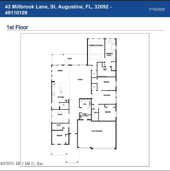 43 Millbrook Lane 1 floor