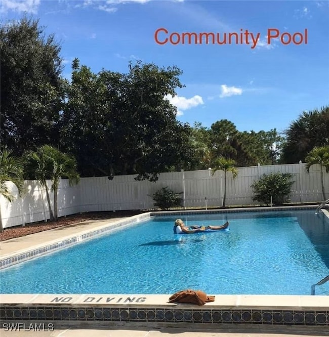 Community pool right next door.