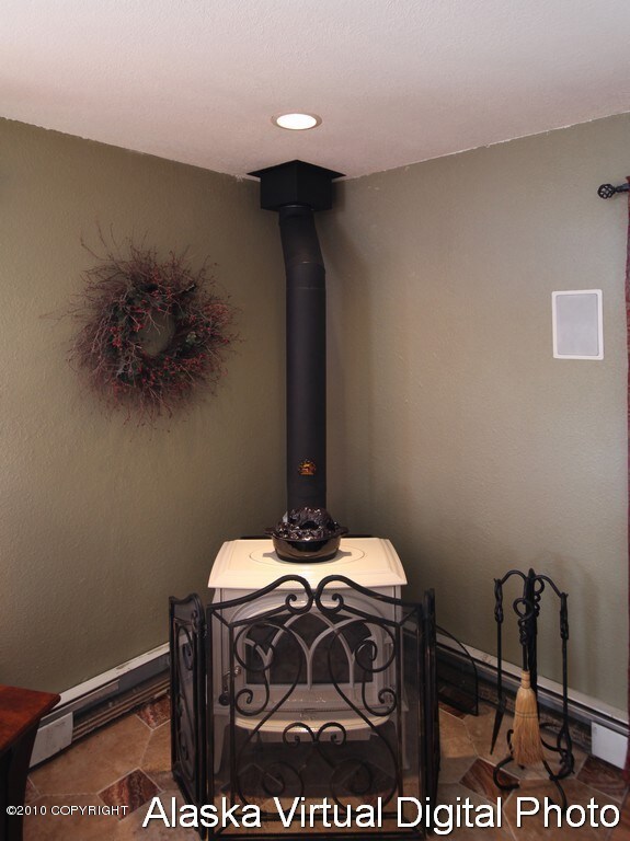 living room woodstove