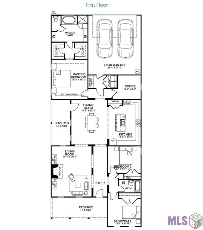 Georgia B - Floor Plan