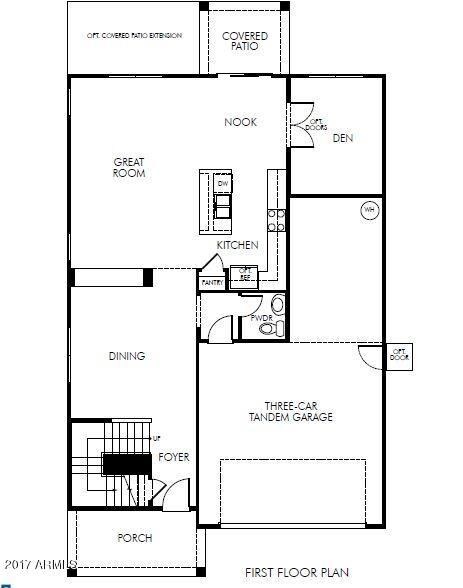 2760 Floor Plan - First Floor