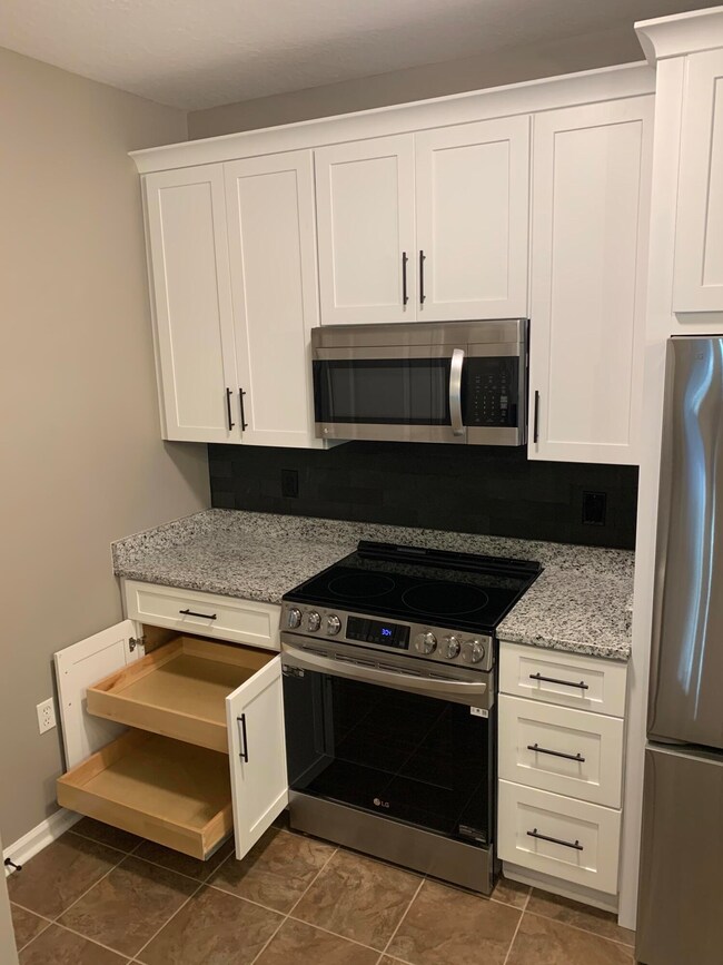 6. Stove/Slide Out Cabinets