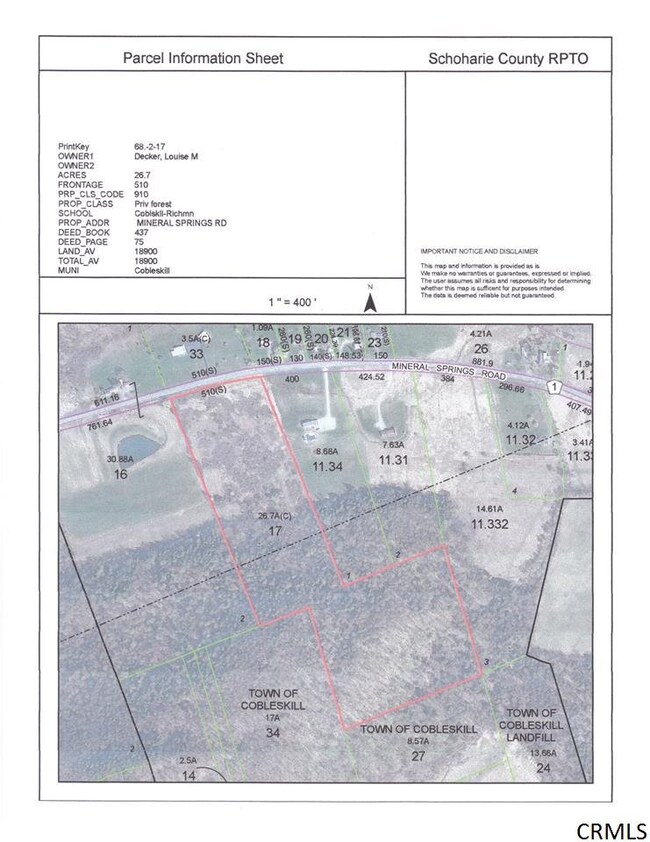 0 Xx Mineral Springs Rd unit 201416393, Cobleskill, NY 12043 - photo 2