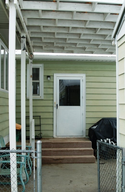 Covered patio