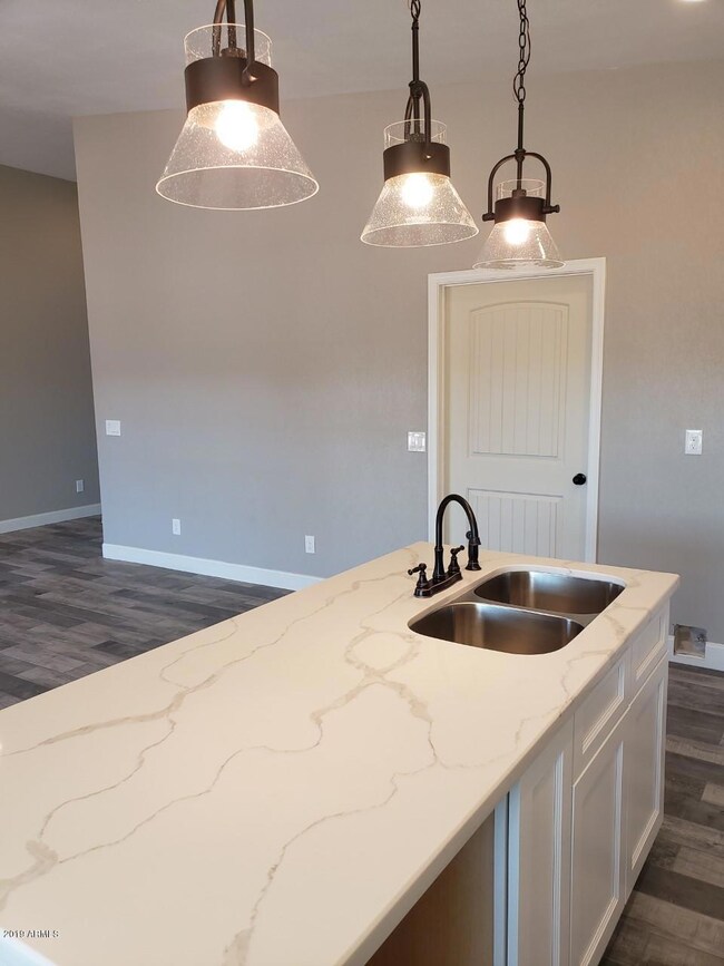 Boise new build kitchen island with sink