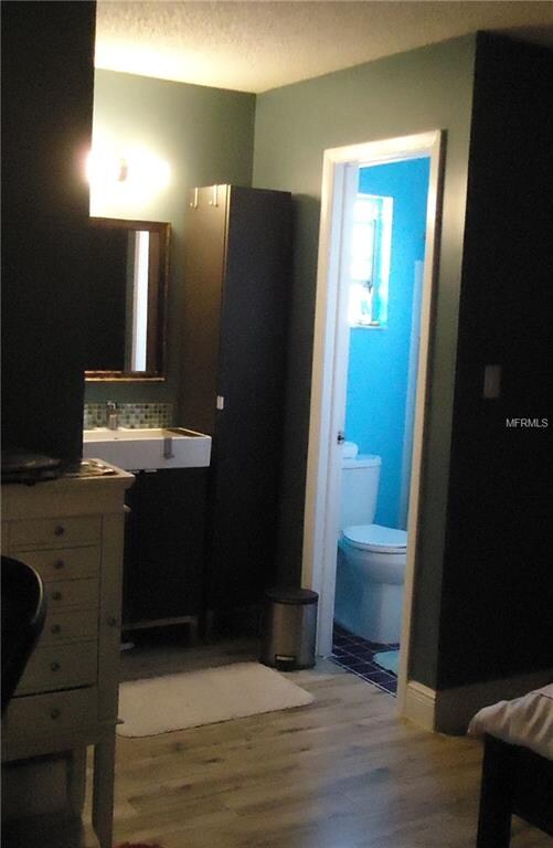 Updated master bath, shower/no tub