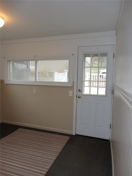 Back door leading to patio area!