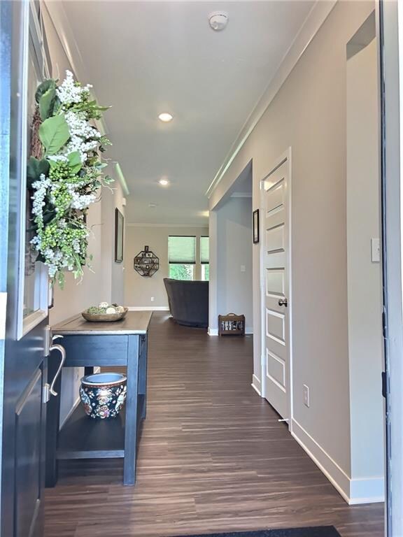 Beautiful entry into a warm space