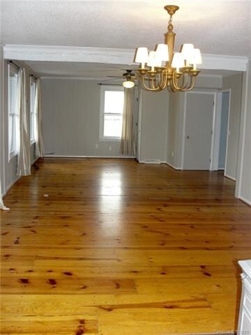 Large Living Room with the original pine plank flo