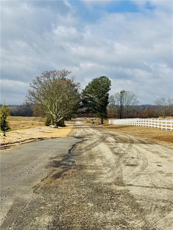 View of road featuring a rural view
