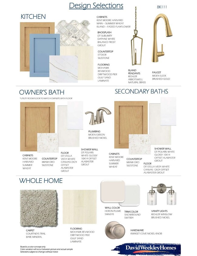 Design Selections