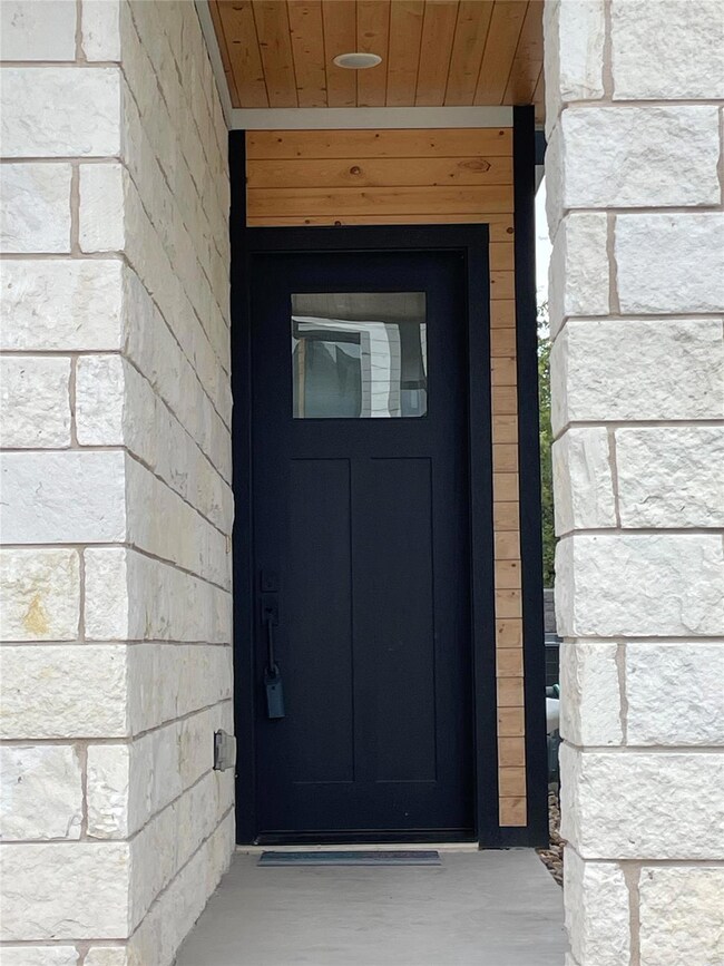 Entrance to property
