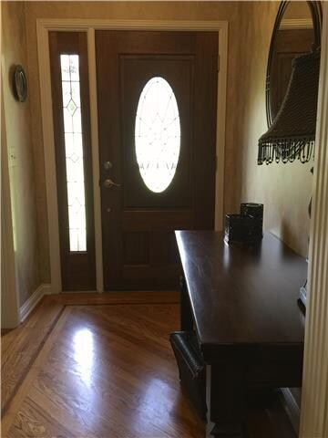 Imagine welcoming everyone in your new foyer!