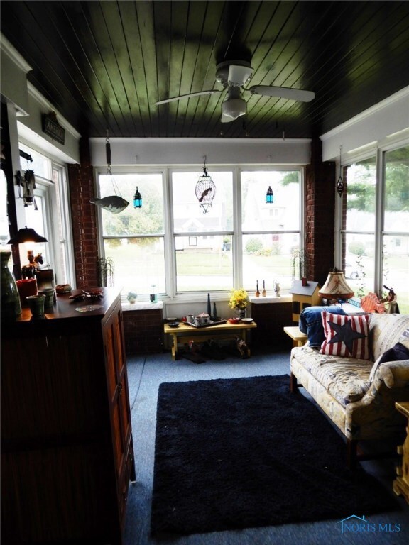 Enclosed front porch