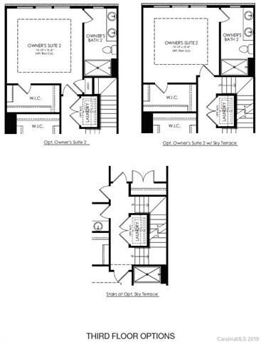 3rd Floor Options - 2nd master is selected for thi