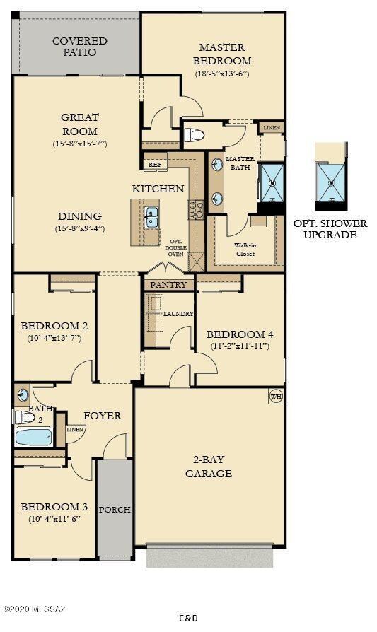 Mesquite C 4 BR plan