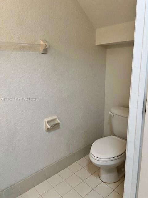 Main level half bath