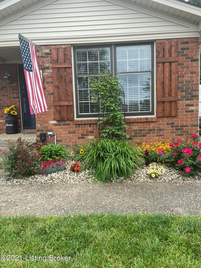 Front Porch and Landscaping