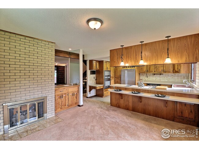Large Dining Room Opens to the Kitchen