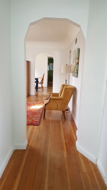 View from front door through house